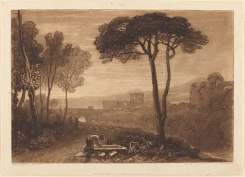 Scène dans la campagne