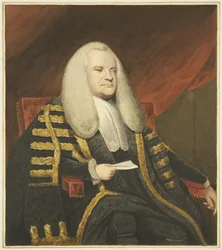 Portrait de Lord Ashburton dans le Mansion House, Queen Square