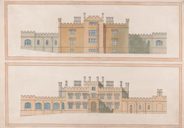 Conception pour une maison de campagne de style Tudor