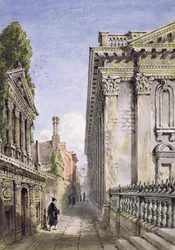 Passage de Senate House, Cambridge, 1843