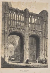 Architecture du Moyen Âge: Cathédrale de Rouen, Entrée Nord