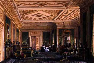 Le salon vert à Windsor