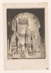Campanile de Venise en reconstruction