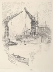 Construction de destroyers