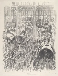Construire des moteurs pour les Alliés, 1917