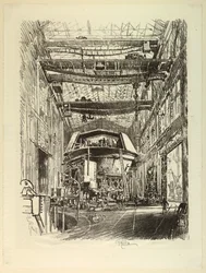 Construction de la grande tourelle
