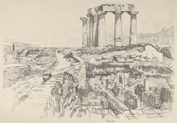 Corinthe, vers le golfe