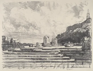 Éleusis, le pavé du temple