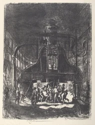 Forgeage des obus, Les esclaves de la roue, 1917