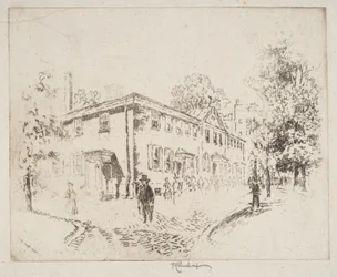 Rue Quatrième, maison de réunion, Philadelphie