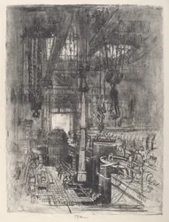 Fosse à canon, No.II, 1917
