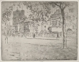 Maison où Whistler est mort, 1904