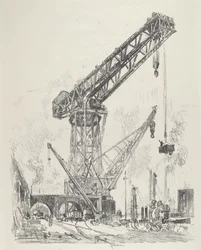 Fabriqué en Allemagne, la grande grue