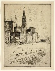 Avenue Michigan, Chicago (La ville sale)