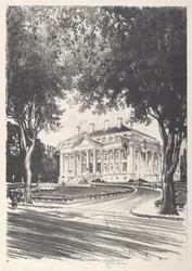 Siège national de la Croix-Rouge, Washington, 1919.