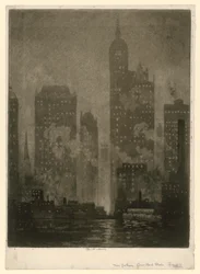 New York. Bac de Courtland Street