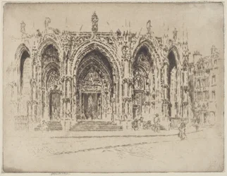 Porche de Saint-Maclou, Rouen