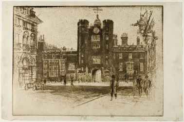 Palais de Saint-Jacques, depuis la rue Saint-Jacques