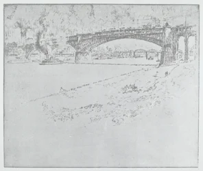 Le pont Eads, St. Louis [haut], 1919 ou après