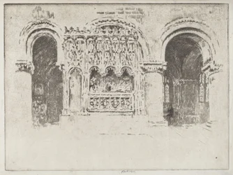 Tombeau du Fondateur, Église Saint-Barthélemy-le-Grand
