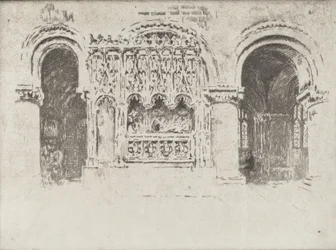 Tombe du fondateur, église Saint-Barthélemy-le-Grand