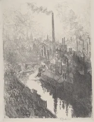 La Grande Cheminée, le Parc à Moteurs