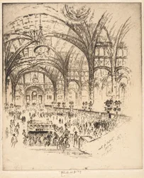 La Salle de Fer, Pennsylvania Station, New York