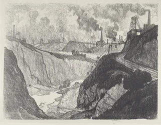 La mine de fer, 1916