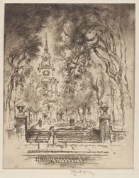 La place, Independence Square, Philadelphie