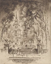 La place, Independence Square, Philadelphie