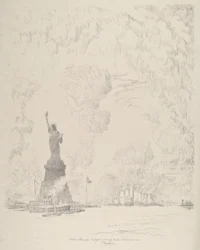 La Statue, Baie de New York