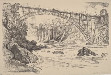 Le pont en acier