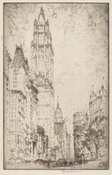 Le bâtiment Woolworth