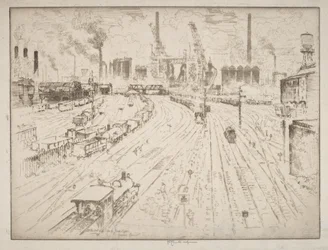 Voies ferrées, Oberhausen