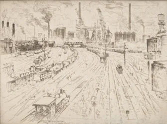Pistes, Oberhausen, 1910