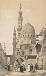 Mosquée, au Caire, 1843