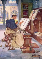 Scribe médiéval