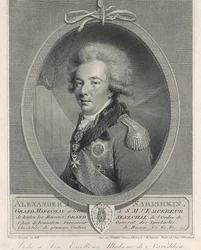 Portrait du comte Alexandre Lvovitch Narychkine 1760-1826, 1801