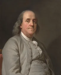 Benjamin Franklin (1706-1790), vers 1785 (huile sur toile)