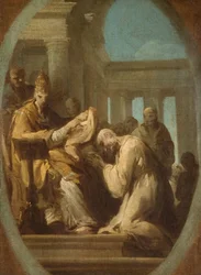 Cérémonie papale non identifiée, 1744-48