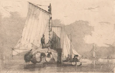 Bateaux à Braydon, 1825