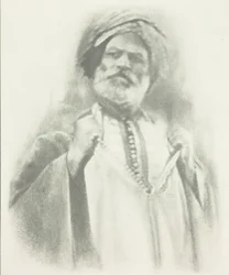Un croquis, vers 1897