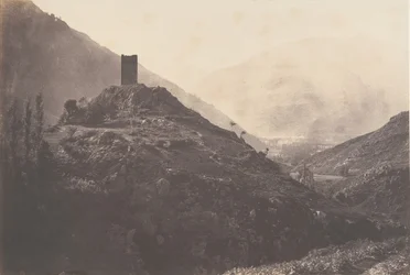 Vue de la Vallée de Luchon prise de la tour de Castelvieilh