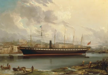 Voyage inaugural du Great Britain 1856