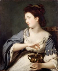 Kitty Fisher en Cléopâtre