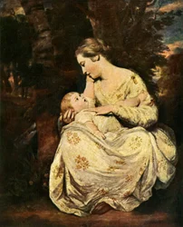 Mme Hoare et enfant