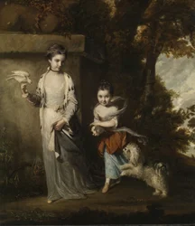 Portrait des dames Amabel et Mary Jemima Yorke