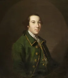 Sir Peter Byrne Leicester, 4e baronnet, vers 1750