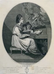 La musique de Mademoiselle S. Huberty inspirée par Apollon