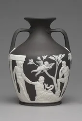 Vase Portland, vers 1790